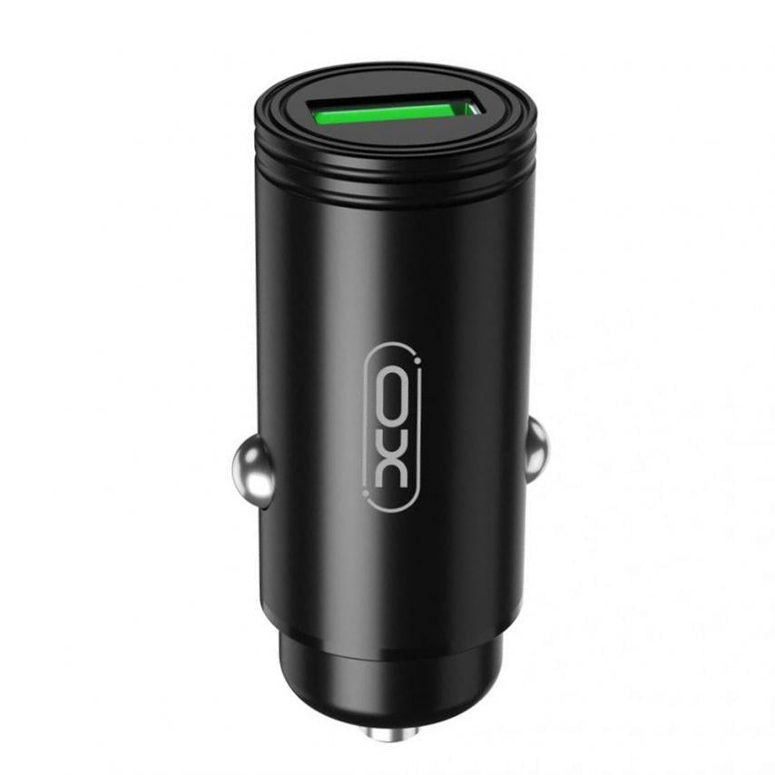 Адаптер Xo CC39 1USB/QC3.0/3A Black