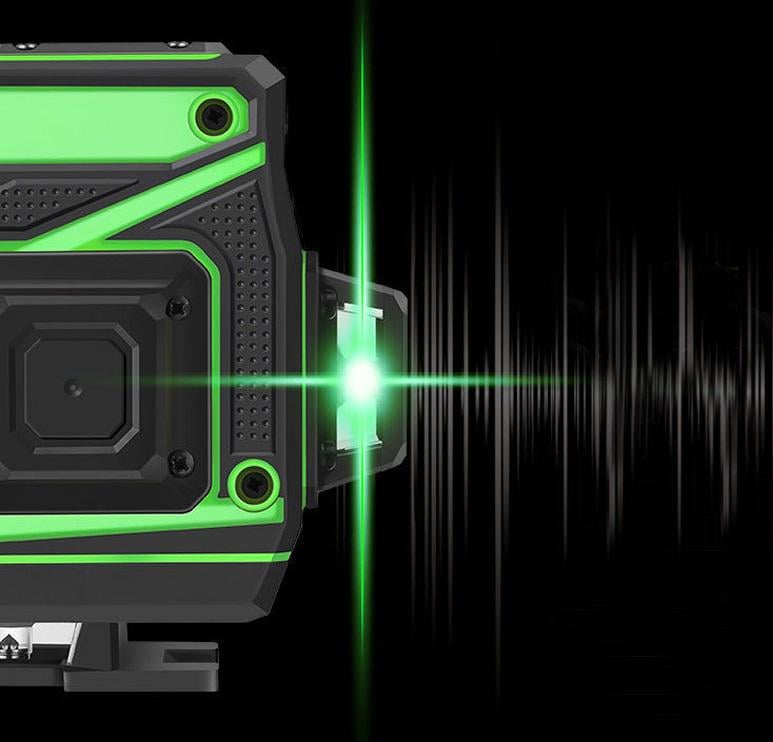 Лазерний рівень нівелір HILDA 4D Ultra із зеленим променем на 16 ліній 360 градусів 2025 зі штативом - фото 7