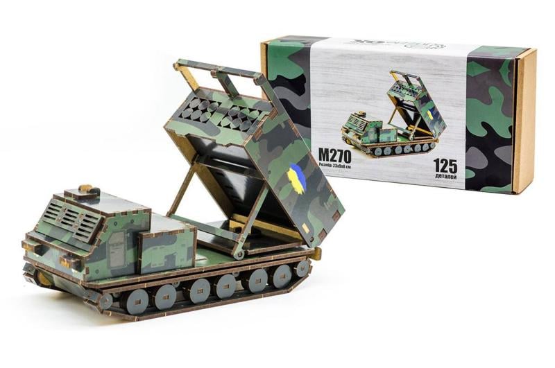 Конструктор деревянный 3D M270 (DN-125-0209) - фото 2 Конструктор деревянный 3D M270 (DN-125-0209) - фото 2