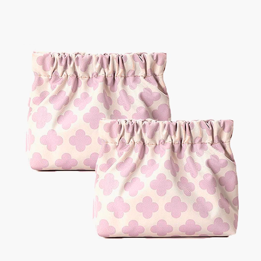 Косметичка жіноча Fabric Four-leaf clover 2 шт.