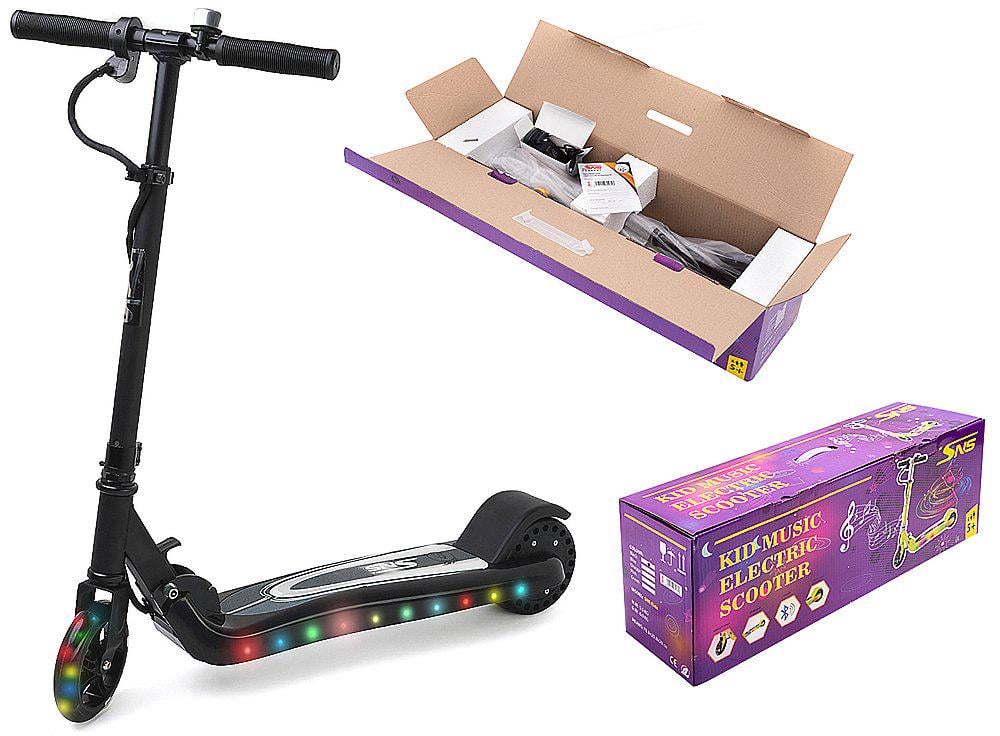 Электросамокат детский SNS 5,5" Kids Black (8662)