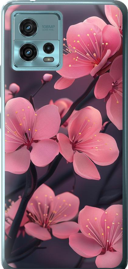 Чехол на Motorola G72 Пурпурная сакура (6075u-2859-42517) Чехол на Motorola G72 Пурпурная сакура (6075u-2859-42517)