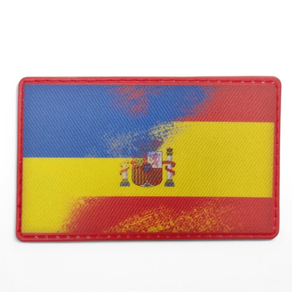 Патч-шеврон флаг Испания/Украина (25046868) Патч-шеврон флаг Испания/Украина (25046868)