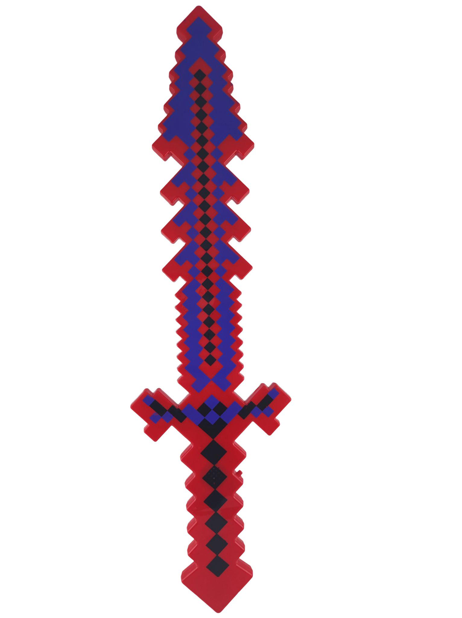 Меч игрушечный со световыми и звуковыми эффектами 62 см Красный (139883-2)