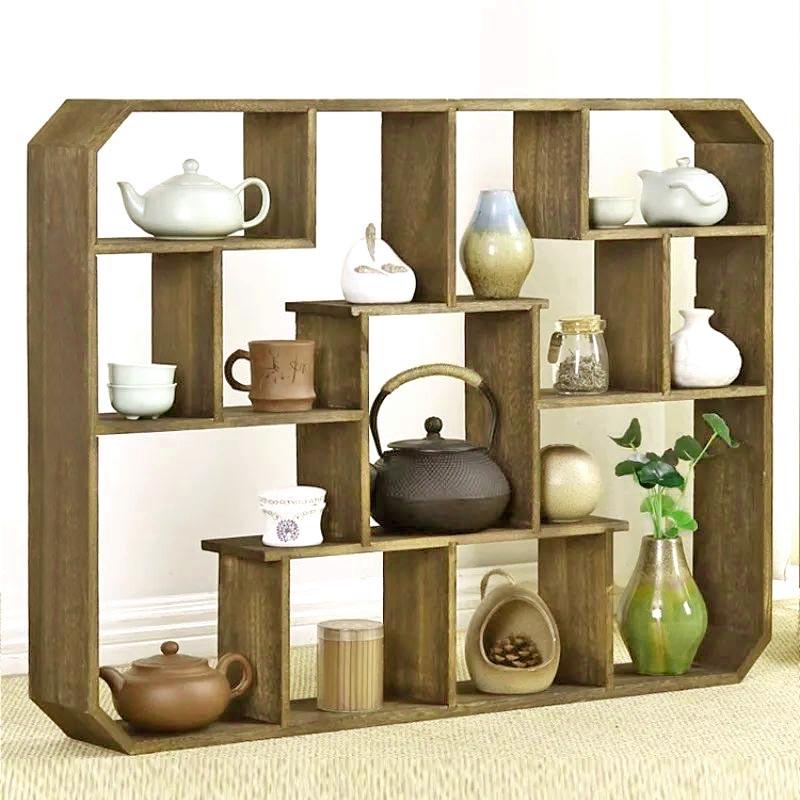 Полка для кружек из дерева Паканти Мускат (СДК-010307)