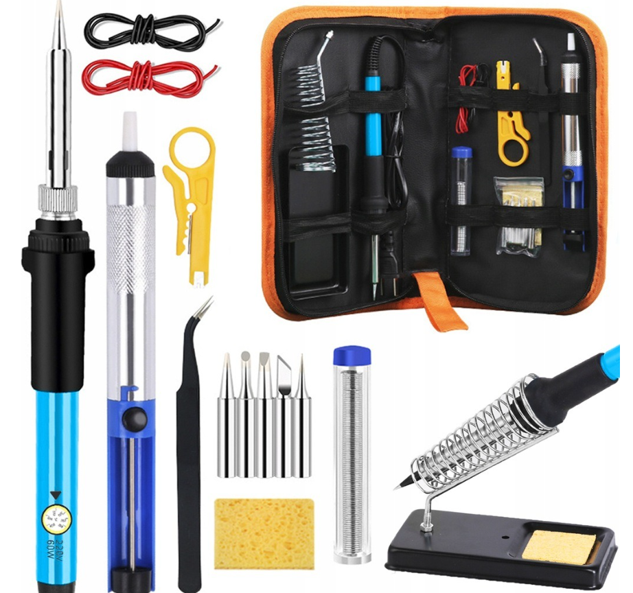 Паяльник контактний Kraft&Dele KD1717 80Вт 220-480°С 220-240 В