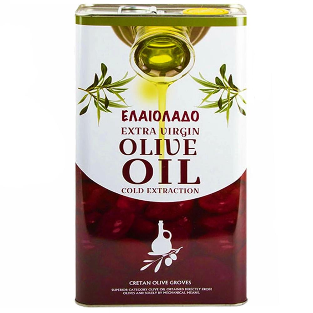Масло оливковое ELAIOLADO Extra Virgin Cold Extraction 5 л ж/б (1429326969) - фото 2 Масло оливковое ELAIOLADO Extra Virgin Cold Extraction 5 л ж/б (1429326969) - фото 2