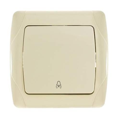 Кнопка дзвінка Viko Carmen Кремовий