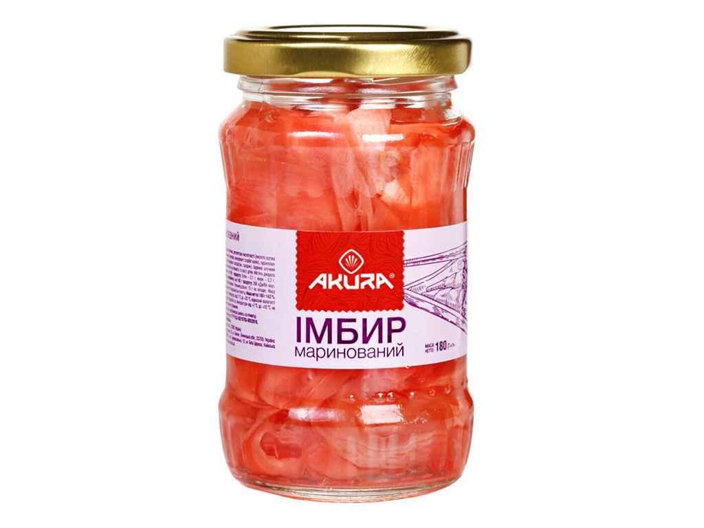 Імбир маринований Akura 180 г (282913)
