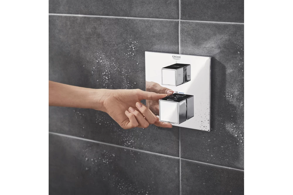 Душевая система Grohe QuickFix Precision Cube из Vitalio Rain Mono 310 Cube 34879000 (22869840) - фото 5