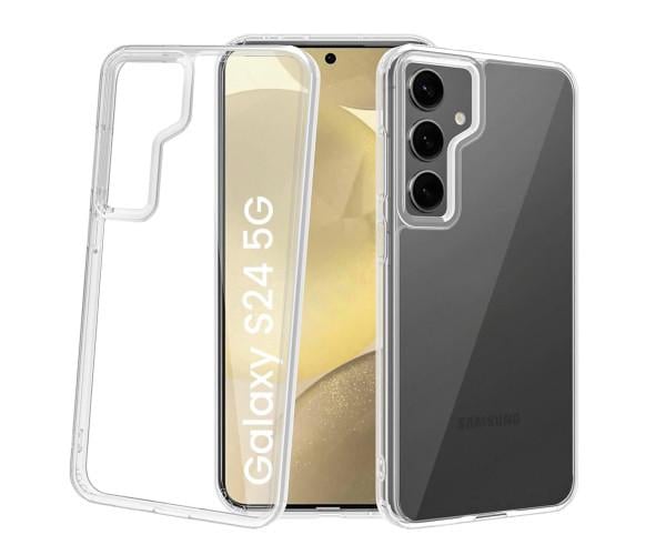 Чехол - накладка Omeve Crystal Case для Samsung Galaxy S24 Прозрачный