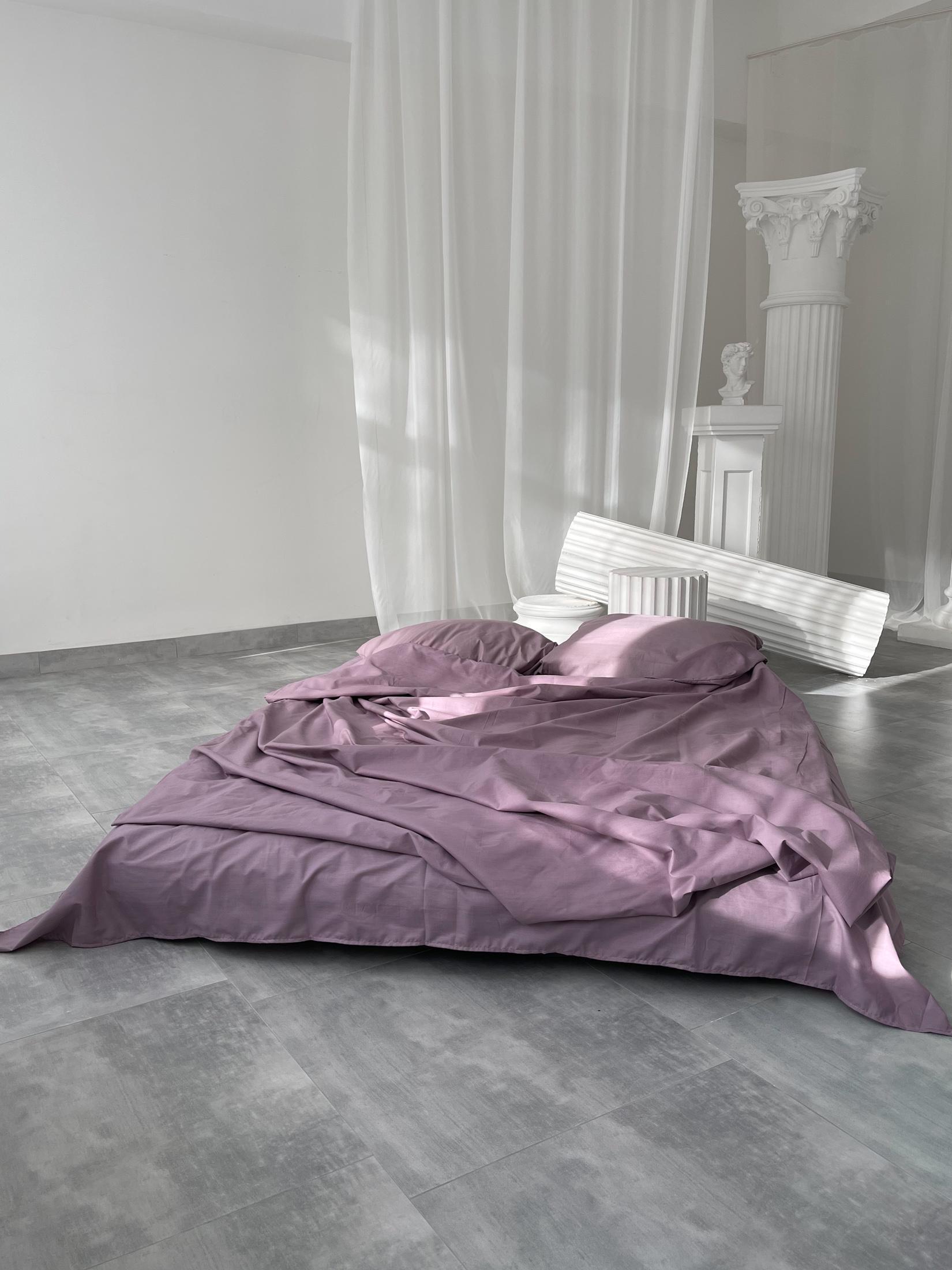 Комплект постельного белья полуторный Amore Glux-1038 бязь Сиреневый (KPB-A1,5-Glux-1038(50x70)_) - фото 9 Комплект постельного белья полуторный Amore Glux-1038 бязь Сиреневый (KPB-A1,5-Glux-1038(50x70)_) - фото 9