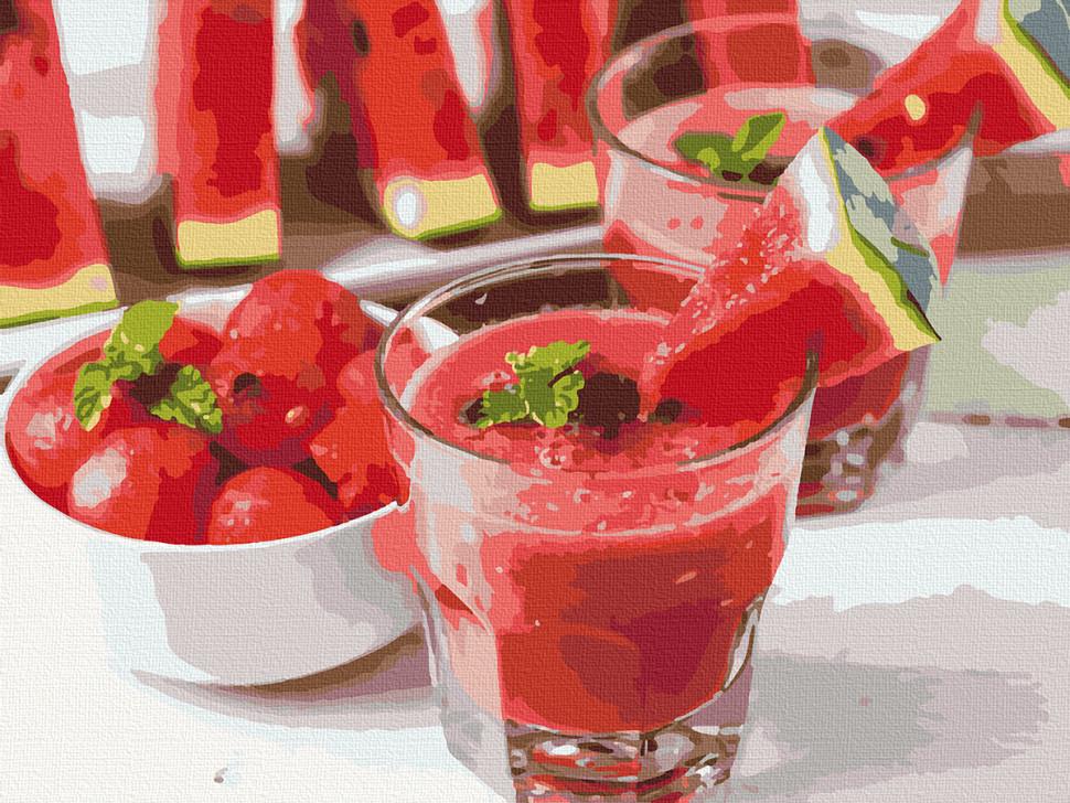 Картина по номерам ART CRAFT 12008-AC Арбузная смузи 40х50 см (2990362615)
