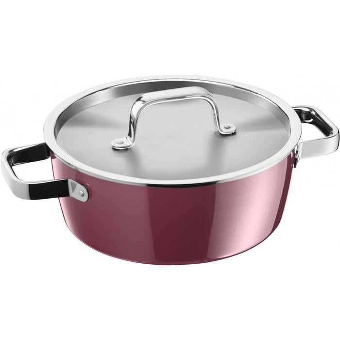 Кастрюля WMF Fusiontec Aromatic 22 см 3,1 л Розовый кварц