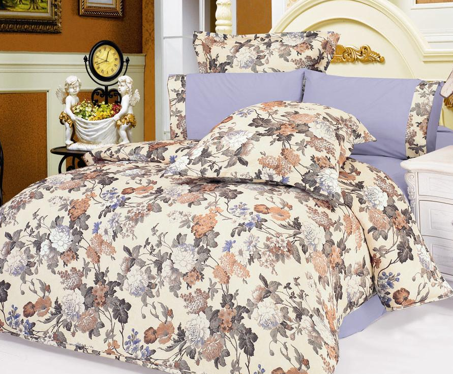 Комплект постільної білизни Le Vele Padova жатка євро 200х220 см Різнокольоровий (lv-118)