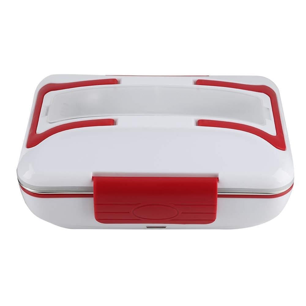 Ланч-бокс SUNROZ Electronic Lunchbox II с подогревом 220 0,82 л Белый-Красный (SUN5597)
