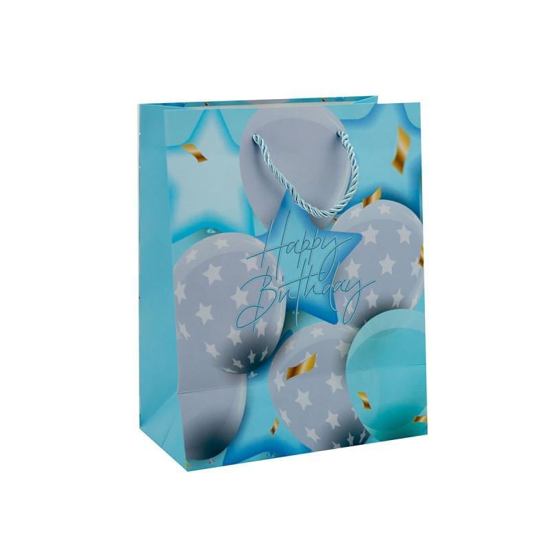Подарочный пакет Stenson R33226-M Happy birthday 26х32х10 см
