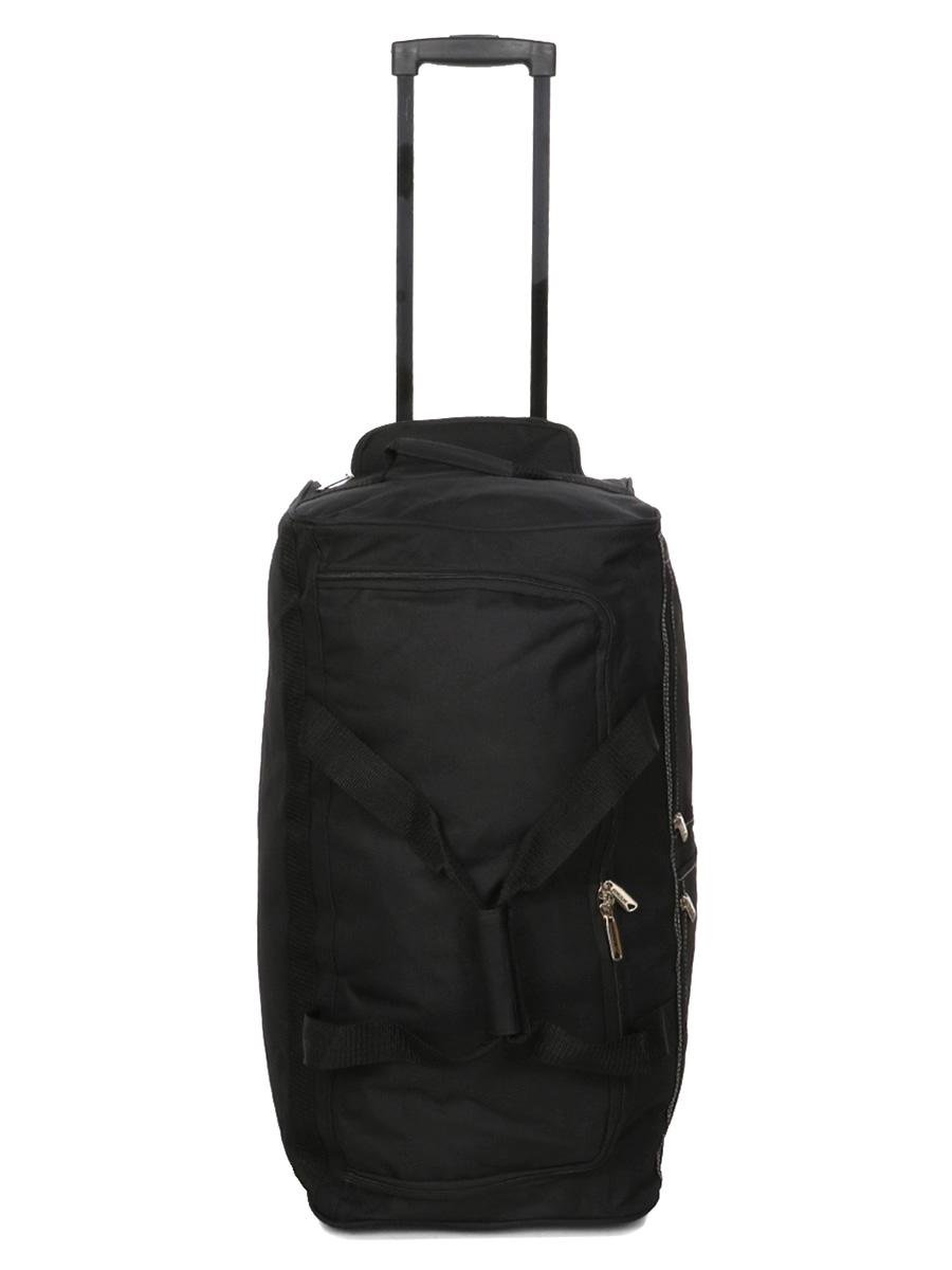 Дорожная сумка на колесах средняя AIRTEX Worldline 850/60 полиэстер M Черный