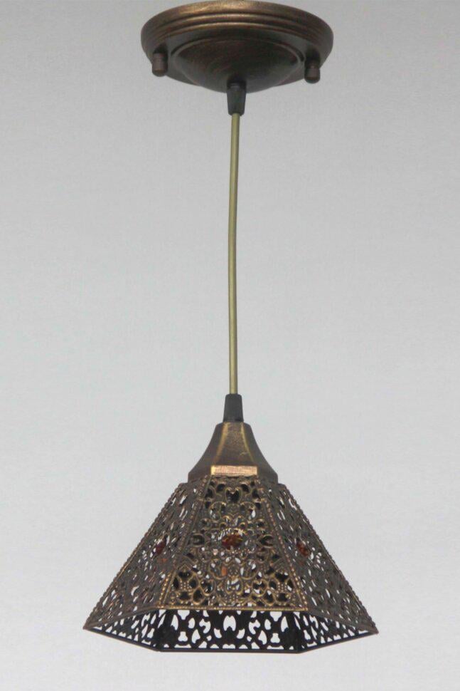 Люстра WunderLicht Yw3853 19,7x170 см Бронзово-оранжевый (YW3853-P1B)