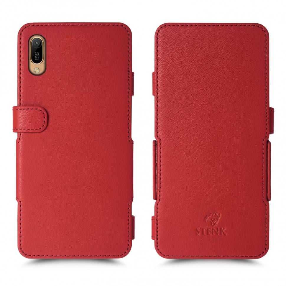 Чехол книжка Stenk Prime для Huawei Y6 (2019) Красный (65360) Чехол книжка Stenk Prime для Huawei Y6 (2019) Красный (65360)
