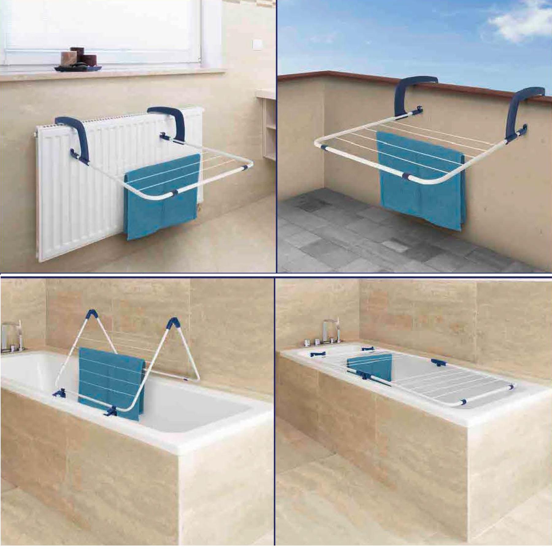 Сушарка для білизни підлогова Casa Si Flex Dry 4в1 White (CS92970D05) - фото 4 Сушарка для білизни підлогова Casa Si Flex Dry 4в1 White (CS92970D05) - фото 4