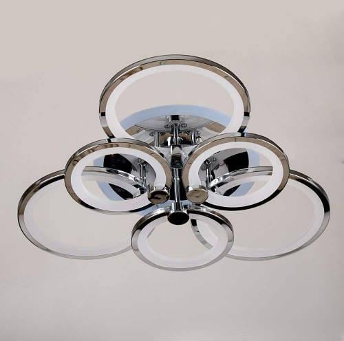 Люстра светодиодная Svet 168W 3000-6000К Хром (SL-5332/3+3B CR+RGB DIMMER)