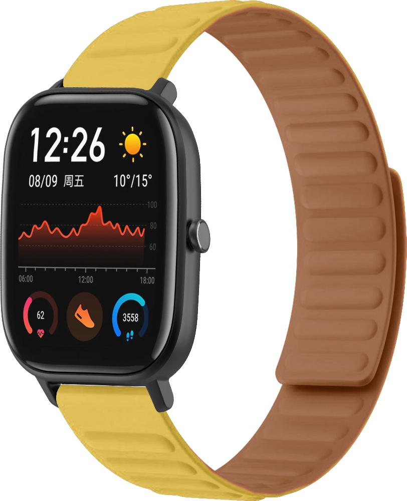Ремешок Magneter для Amazfit GTS Yellow (26625-0A)