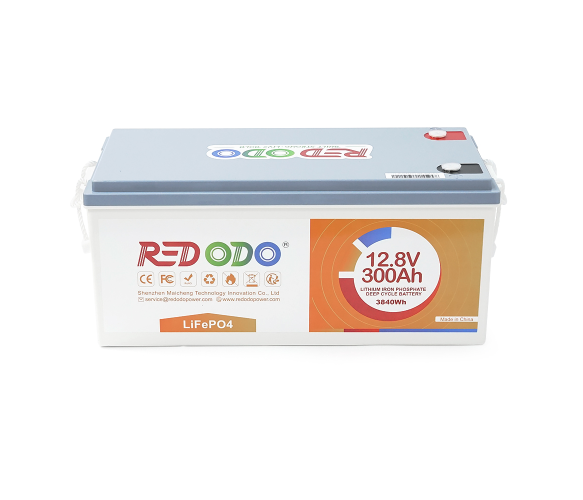 Аккумуляторная батарея Redodo LiFePO4 12,8V 300 Ah 3840Wh BMS 200A (39222)