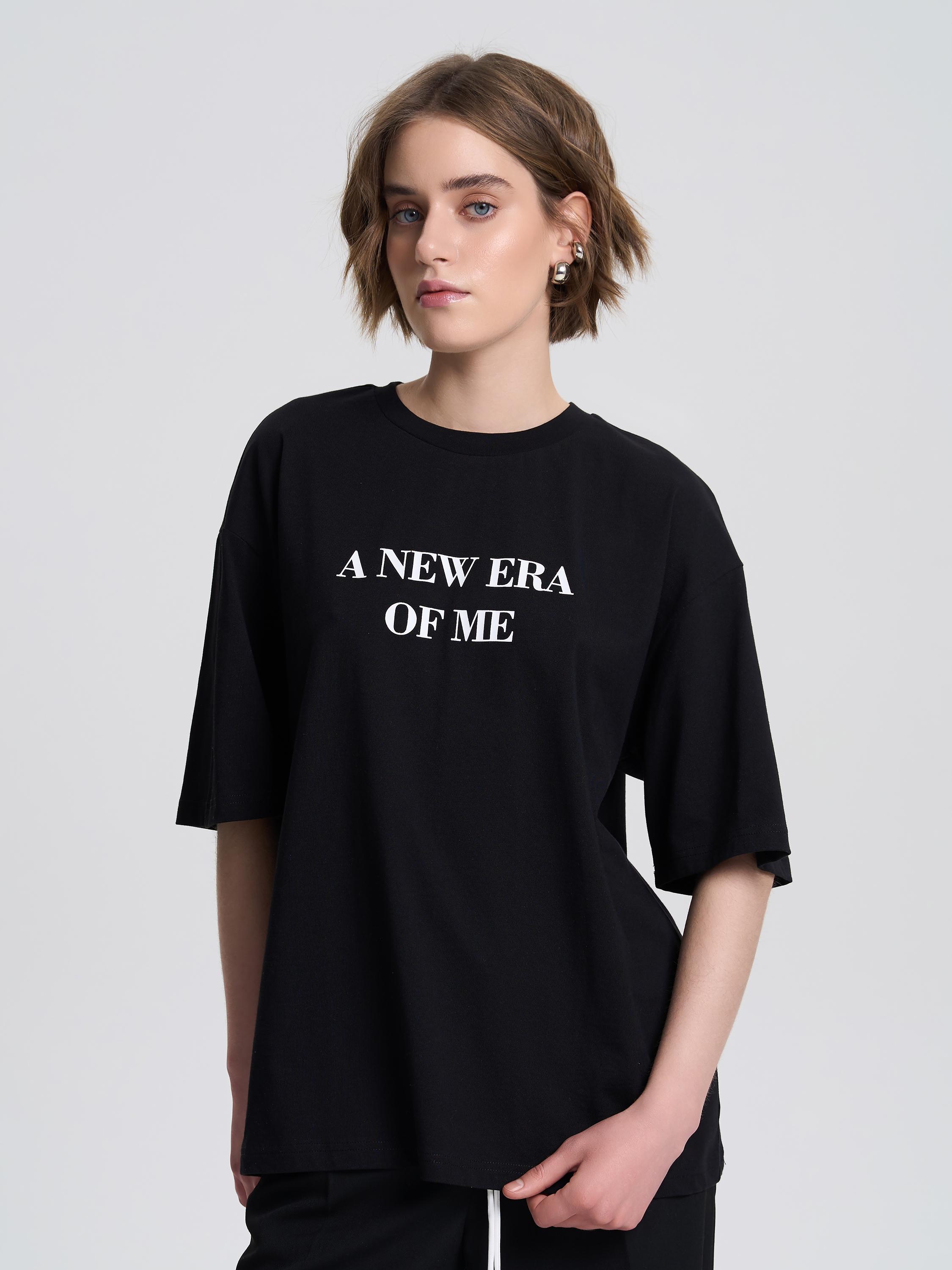 Футболка женская с надписью ROZA 240605 2XL Черный (4824005717611) - фото 7 Футболка женская с надписью ROZA 240605 2XL Черный (4824005717611) - фото 7