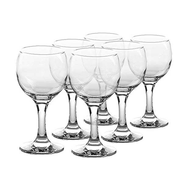 Набір келихів для вина Pasabahce Bistro 225 мл 6 шт. (44412) - фото 2 Набір келихів для вина Pasabahce Bistro 225 мл 6 шт. (44412) - фото 2