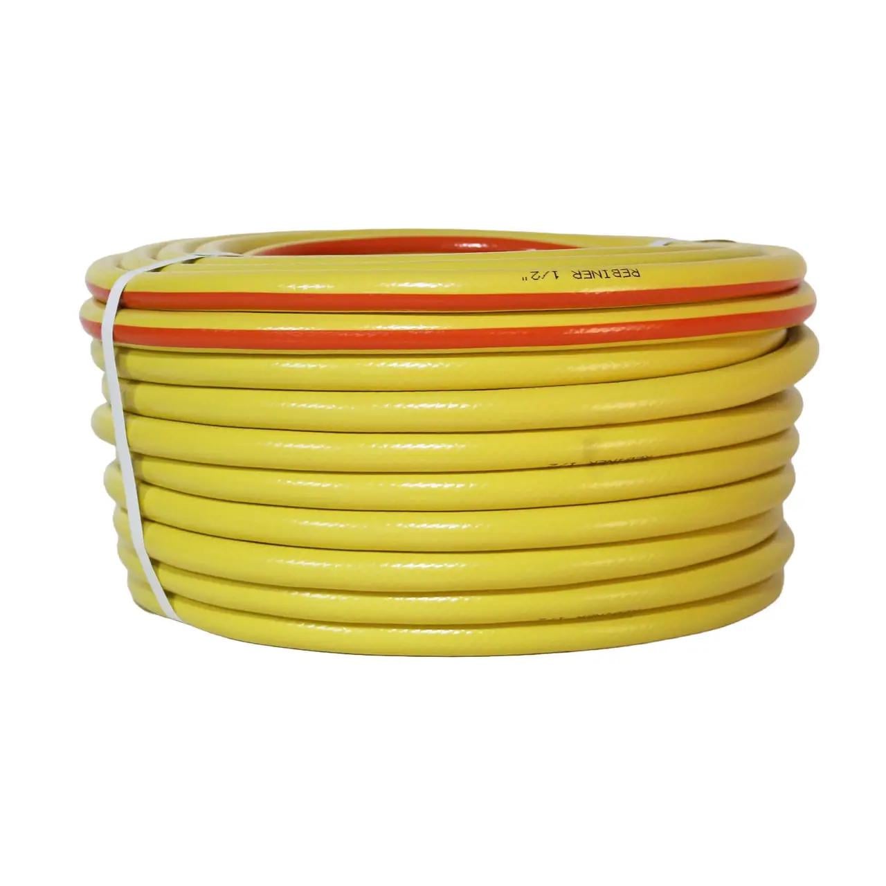 Шланг для полива REBINER NAMIB 5/8" 50 м армированный Желто-оранжевый