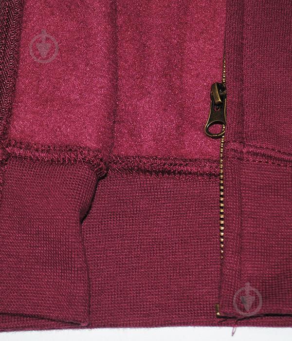 Толстовка Fruit of the Loom Premium hooded sweat jacket S Бордовий (062034041S) - фото 4