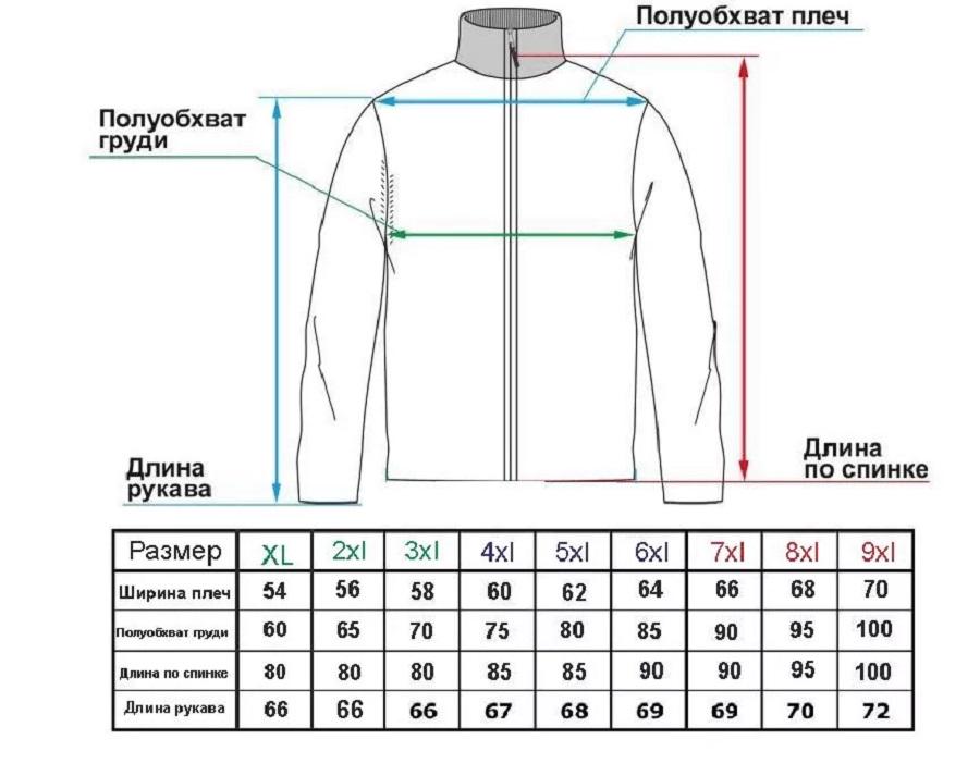 Толстовка мужская с капюшоном флисовая 5XL Серый (19564995) - фото 3