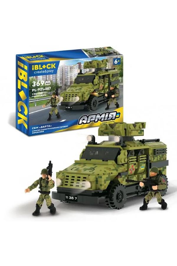 Конструктор IBLOCK Армія СБМ Варта Різнокольоровий (ЦБ 00240374)