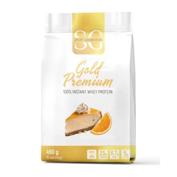 Протеин Sport Generation Gold Premium 100% Instant Whey Protein Cheesecake with Orange 450 г