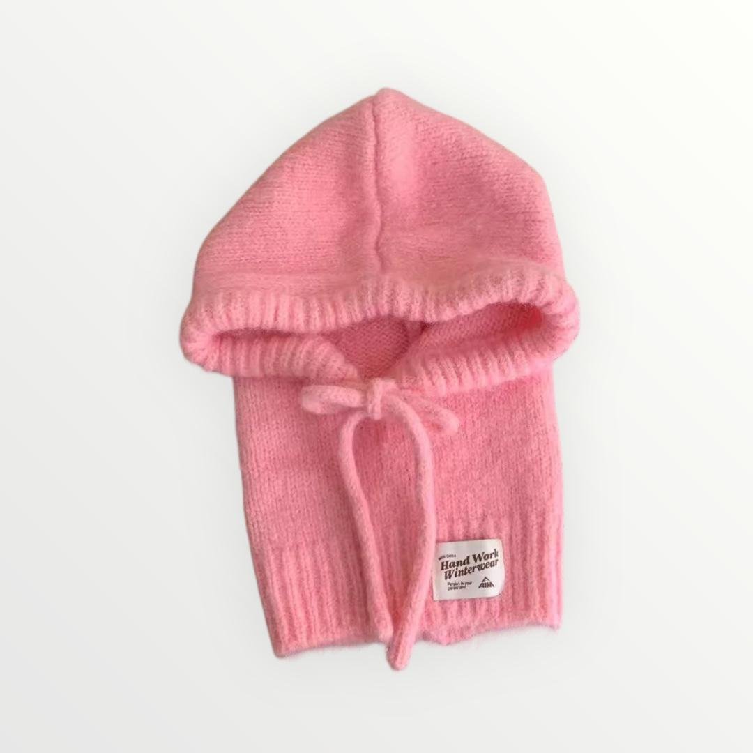 Капор теплый 9120 унисекс One size Розовый (014861)