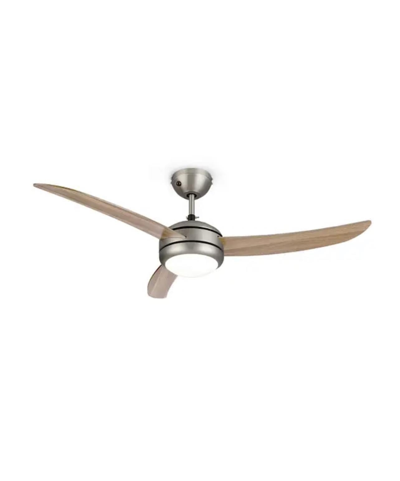 Вентилятор-люстра KLARSTEIN El Paso 2в1 10 344 м3/ч 132 см (10033493)