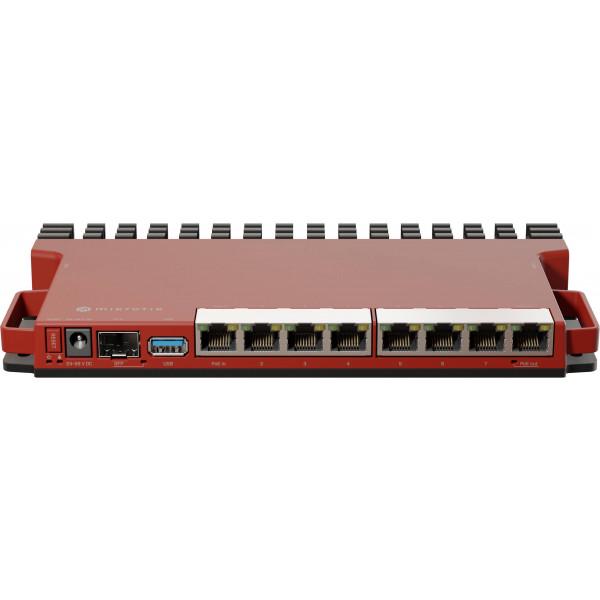 Маршрутизатор Mikrotik L009UiGS-RM 8хLAN 1хSFP VPN POE (583439) - фото 1