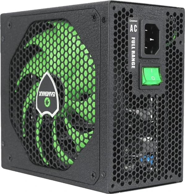Блок питания 700 Вт GameMax GE-700 80+ Basic Active PFC 12 см черный