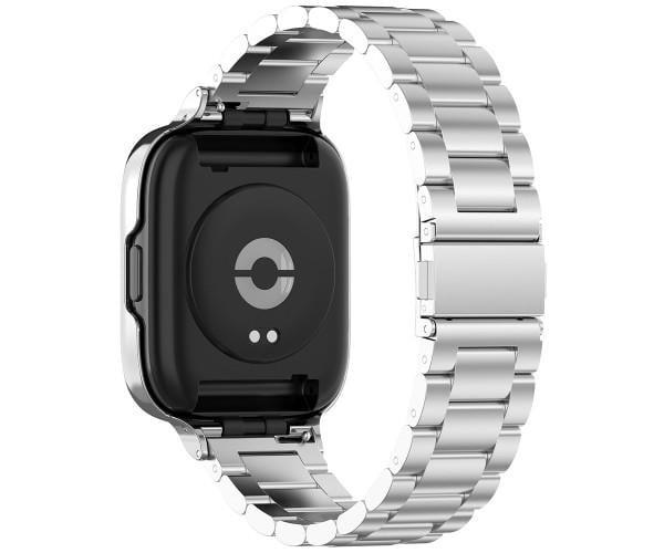 Ремешок металлический з чехлом Metal Classic для Xiaomi Redmi Watch 3 Active Серебряный