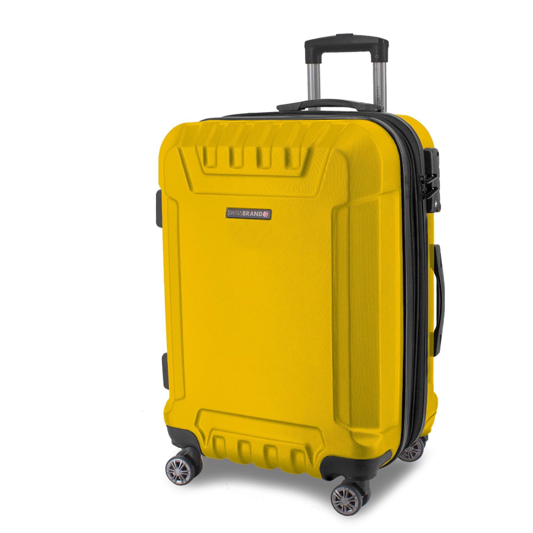 Чемодан Swissbrand Ranger M Yellow (SWB_LHRAN002M)