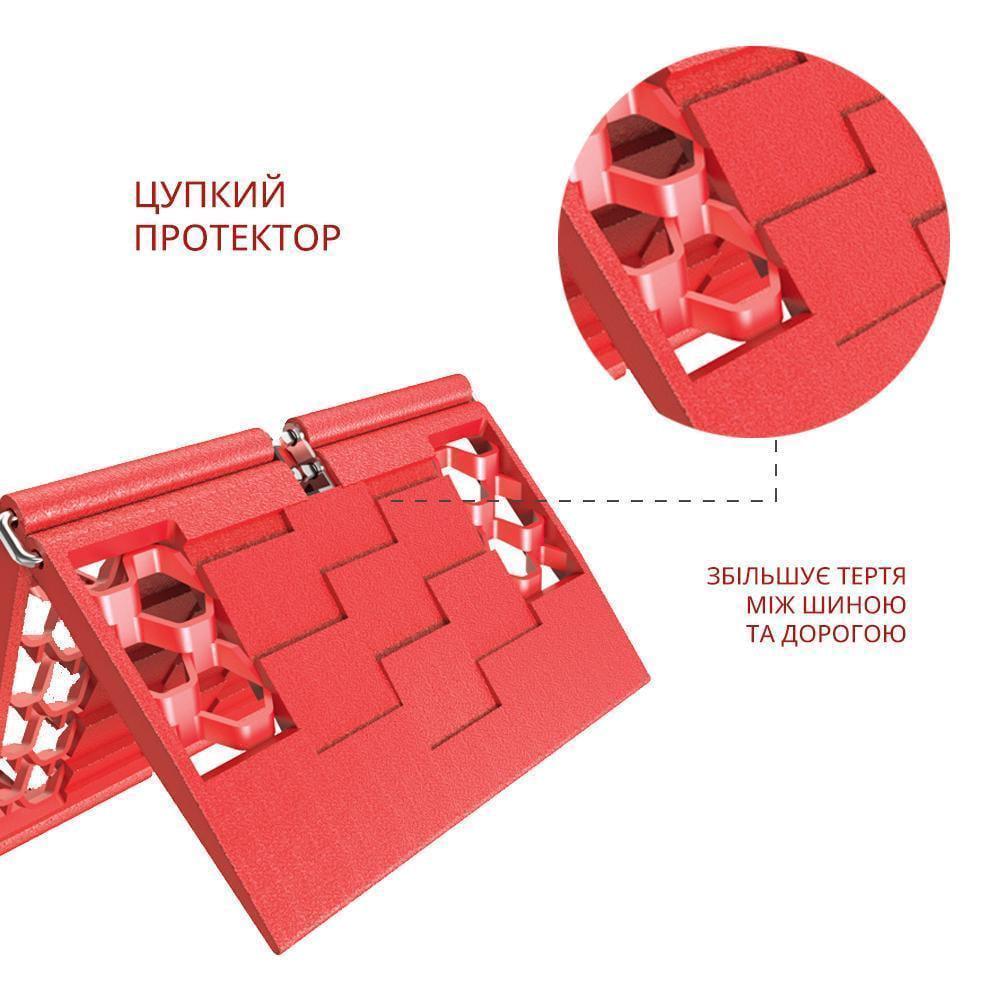 Трапи-сендтраки протиковзкі під колеса для витягування авто 2 дошки (13769235) - фото 3