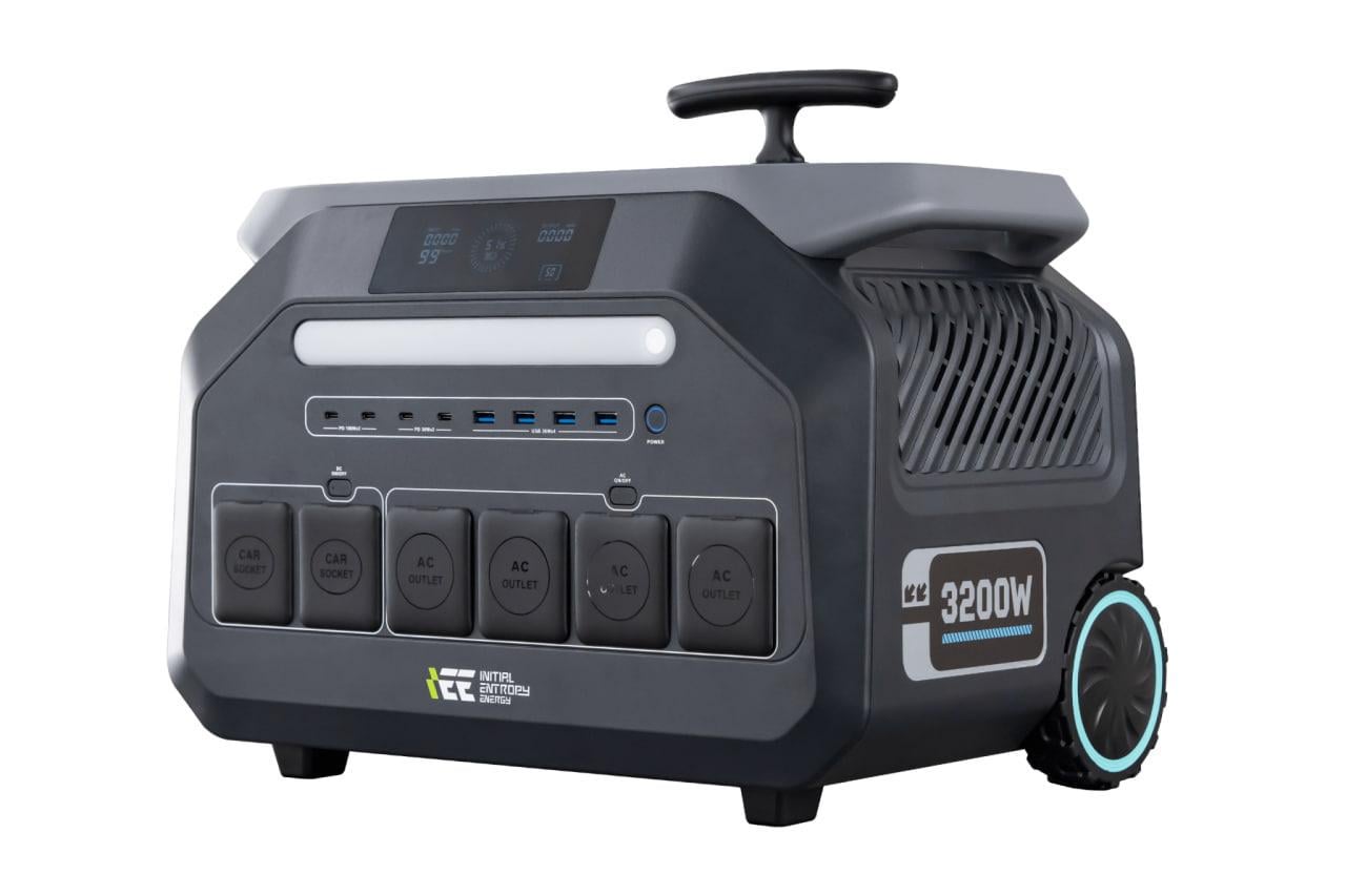 Зарядная станция портативная IEE P2400 3200 Вт/2048 Вт/ч/LiFePO4 (IEE3200)