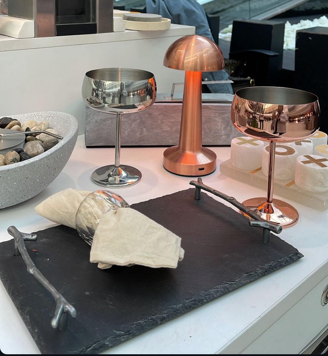 Піднос Оленячі роги Just Slate сланець 35х25 см (26485289) - фото 2