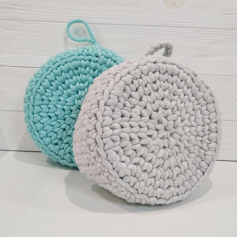 Набор корзинок органайзеров ручной работы 21х9 см (23568-Нов)