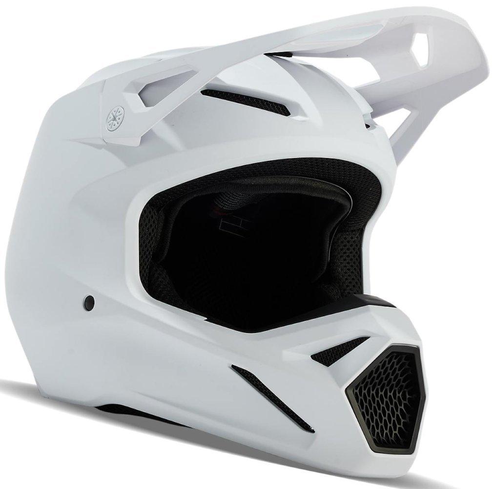 Мотошлем Fox V1 HELMET SOLID XL Matte White (46236)