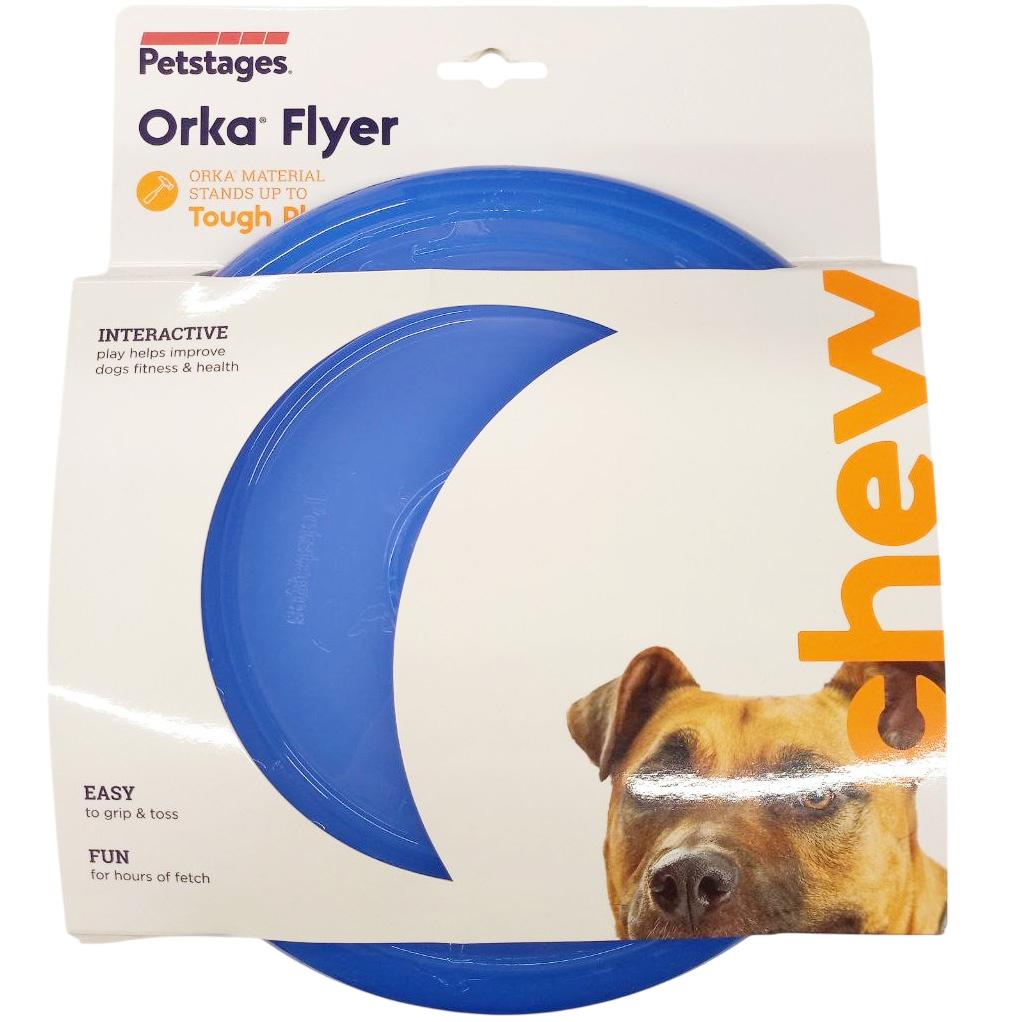 Іграшка для собак Petstages Orka Flyer Pet 22,5x2,5 см (pt68498) - фото 2 Іграшка для собак Petstages Orka Flyer Pet 22,5x2,5 см (pt68498) - фото 2