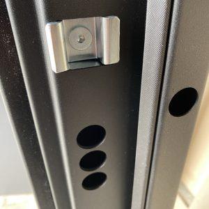 Дверь входная Redfort Грация 960х2040 мм Черный/Белый матовый (23322858) - фото 12