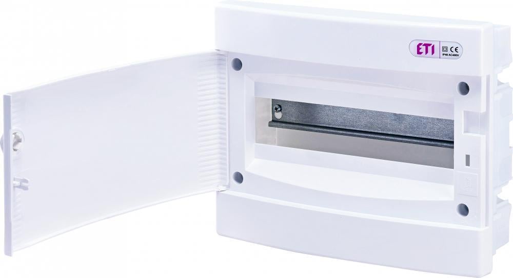 Щит розподільний ETI ECМ 12 PO 12 модулів пластик 232х283х106 мм Білий (1101015)