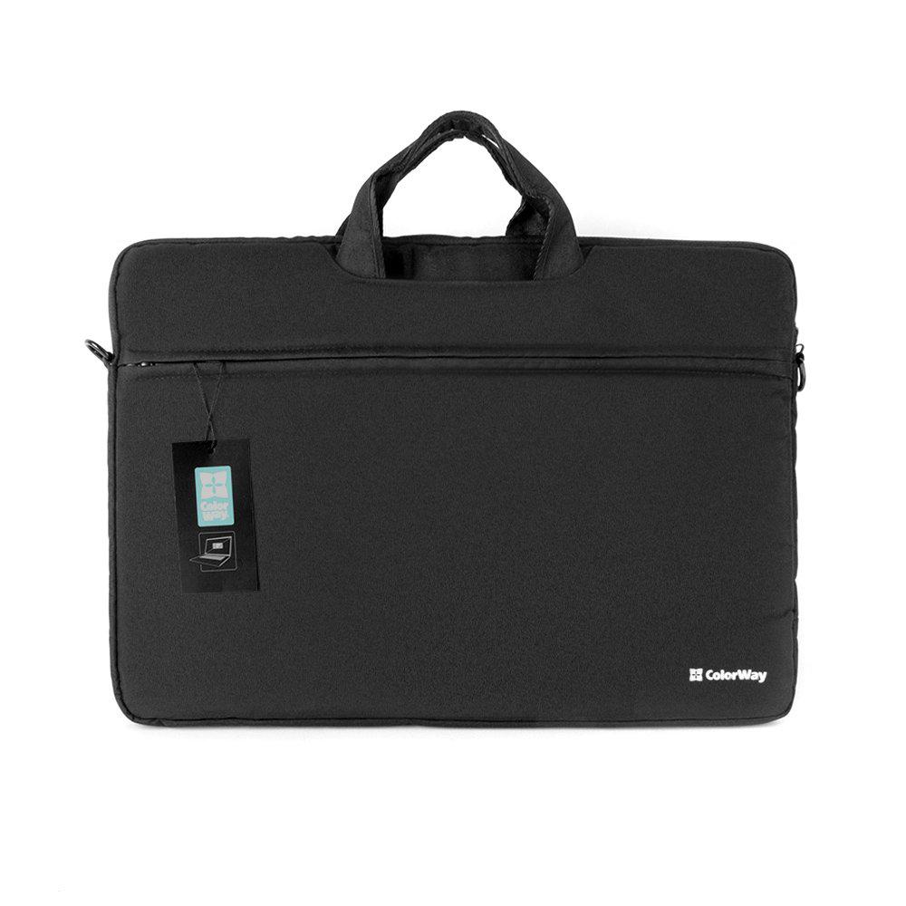Сумка для ноутбука ColorWay Casual нейлон до 17,3" Black (CW-LBC173-BK)